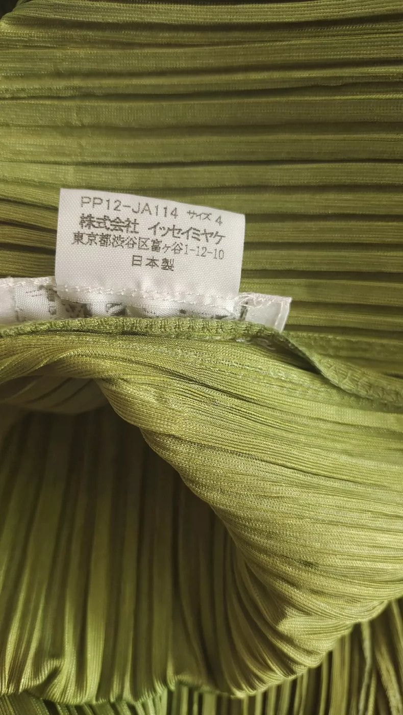 Issey Miyake Issey Miyake size:4 Green vintage Glory luster two-tone lo Size XL / US 12-14 / IT 48-50 - 4 Thumbnail