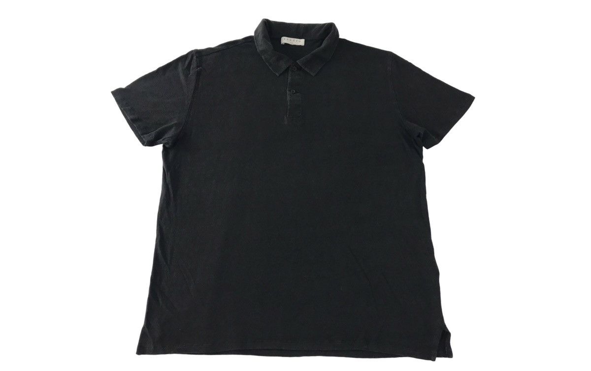 Sandro 90s Sandro Paris Polo Tee T-Shirt Plain Design Size US L / EU 52-54 / 3 - 1 Thumbnail