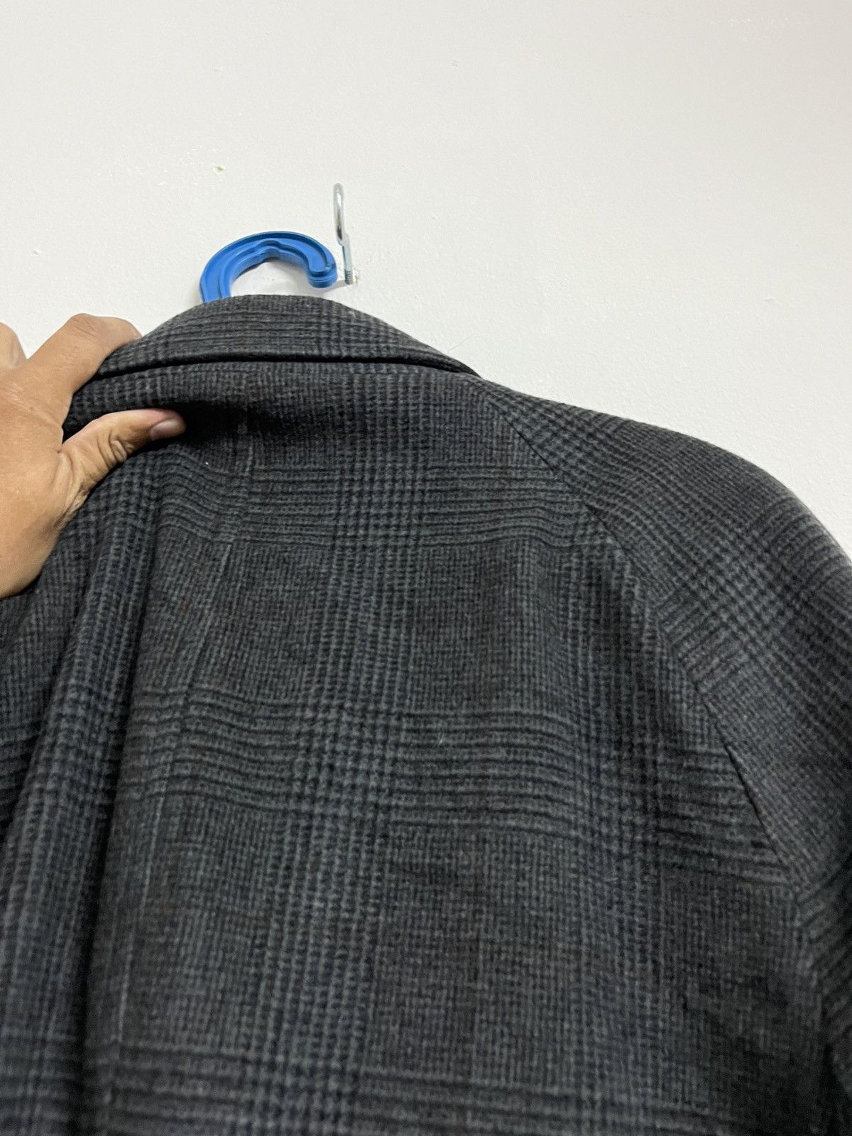 Woolrich Woolen Mills 💥Vintage Premium Wool EDINBURGH Cambridge Members Plaid Size US XL / EU 56 / 4 - 10 Thumbnail