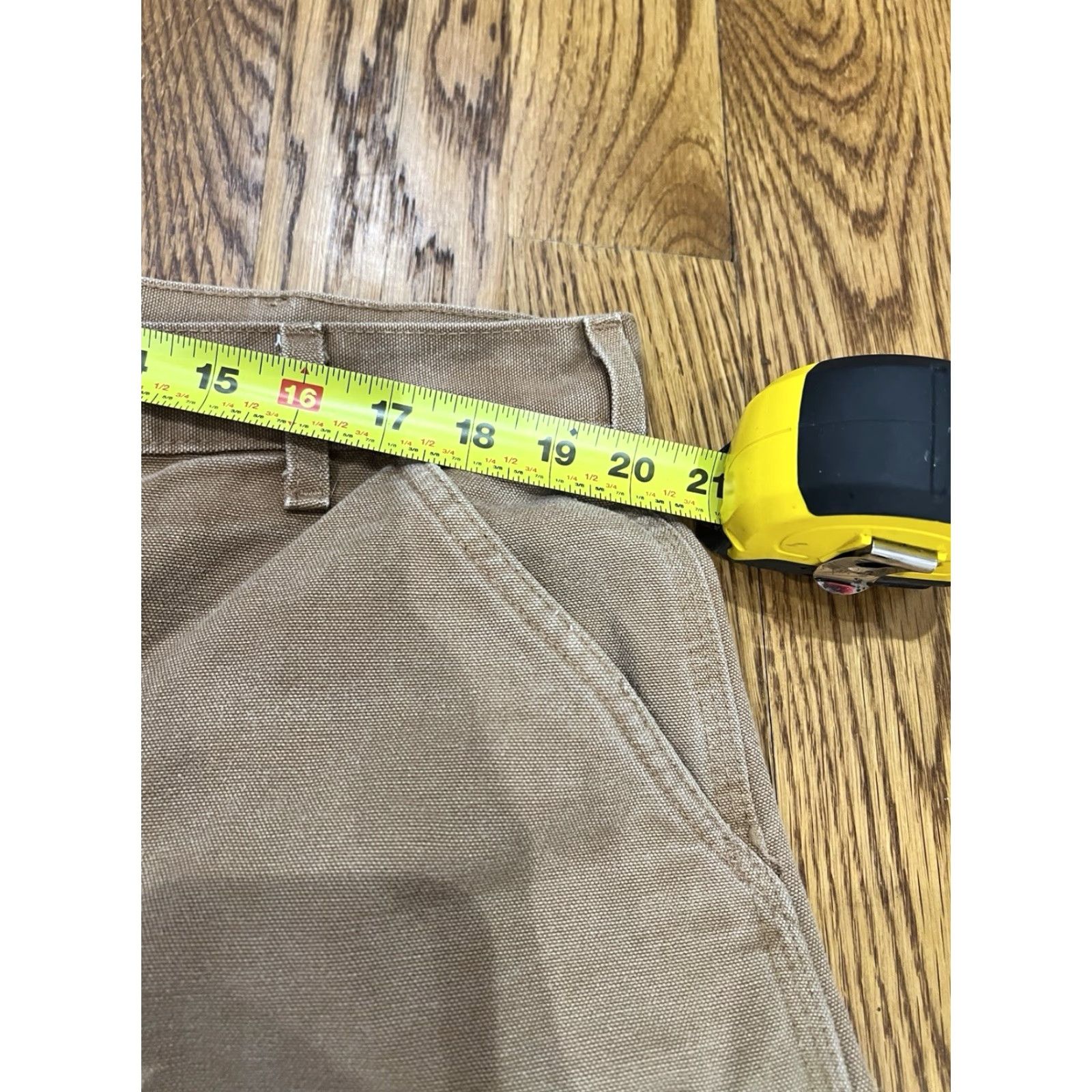 Carhartt Carhartt B111 Brown Canvas Work Pants 40x30 Carpenter 5-Pocket Utility Logo Belt Loops Regular Men Vintage? Wait—No vintage. Size US 40 / EU 56 - 4 Thumbnail