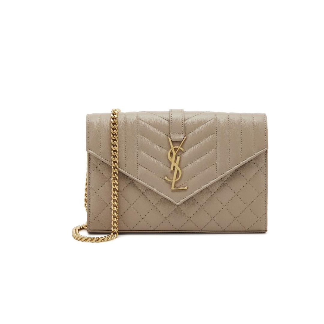 Saint Laurent Paris o1b1hav110425 Size: OS / Cassandre Chain Wallet Leather Size ONE SIZE - 1 Thumbnail