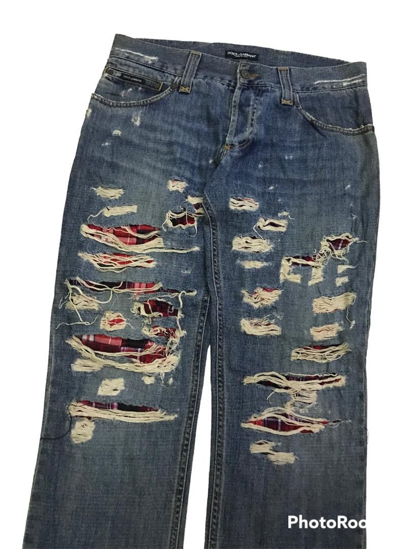 Dolce & Gabbana 💥Dolce&Gabbana Distressed Kurt Cobain Style Size US 34 / EU 50 - 3 Thumbnail