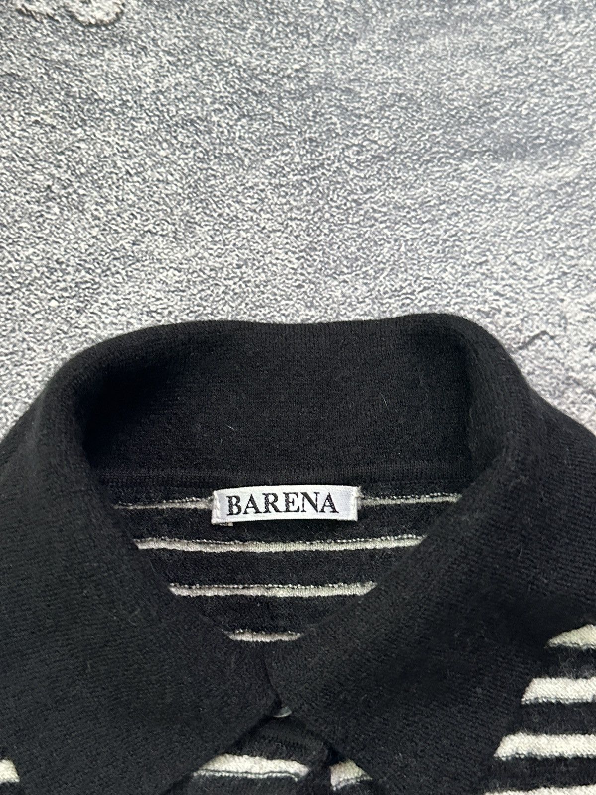 Barena Venezia BARENA Venezia Striped Polo Sweater Knit Top Long Sleeve Size S / US 4 / IT 40 - 3 Thumbnail