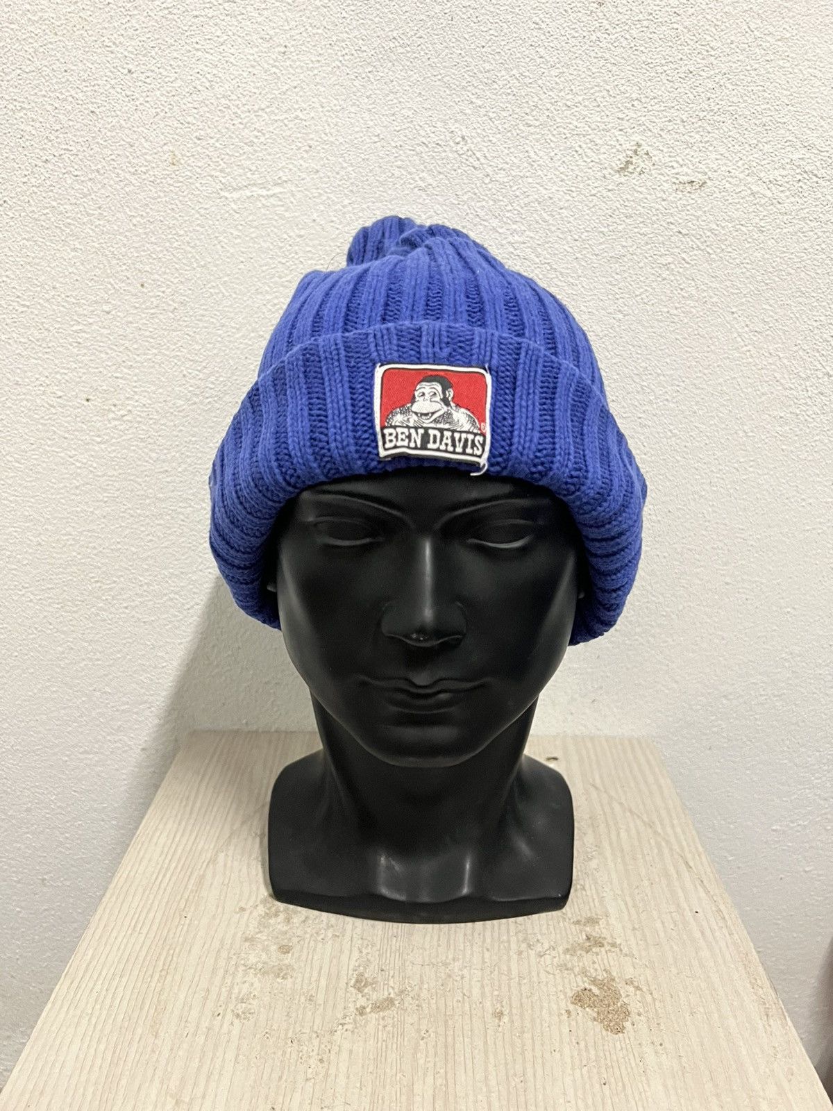 Ben Davis Vintage Ben Davis Beanie Hat Size ONE SIZE - 2 Thumbnail