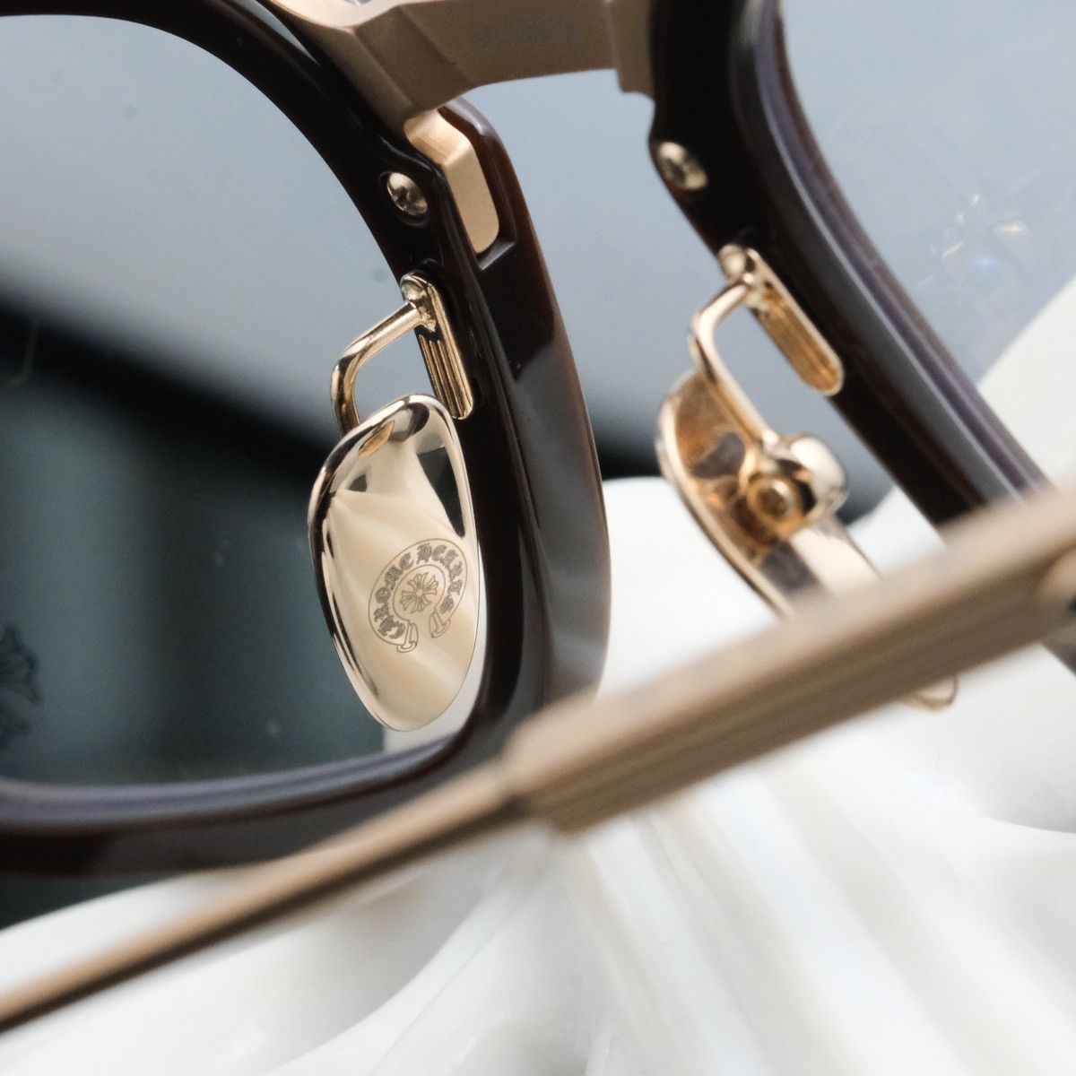 Chrome Hearts CHROME HEARTS OVERPOKED GLASSES Size ONE SIZE - 6 Thumbnail
