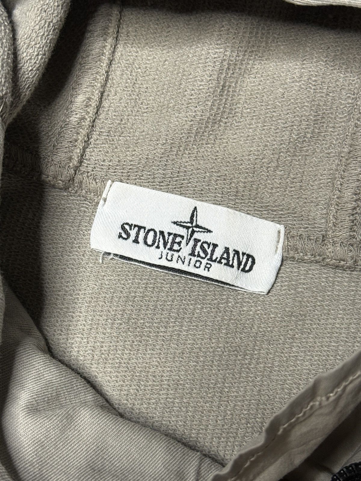 Stone Island Stone Island Junior Diagonal Zip-Up Hoodie Size US XS / EU 42 / 0 - 5 Thumbnail