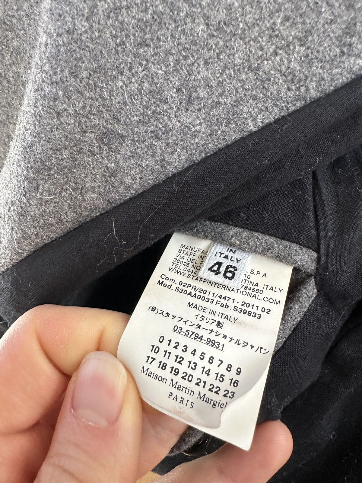 Maison Margiela Maison Margiela Wool Coat Size US S / EU 44-46 / 1 - 6 Thumbnail