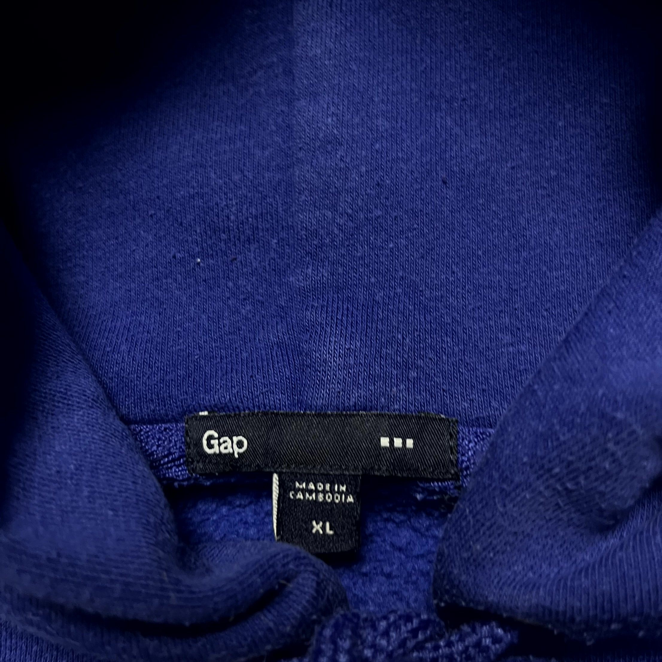 Gap Gap Fullzip Distressed Tie Dye Blue Hoodie Size M (Women XL) Size US M / EU 48-50 / 2 - 8 Thumbnail