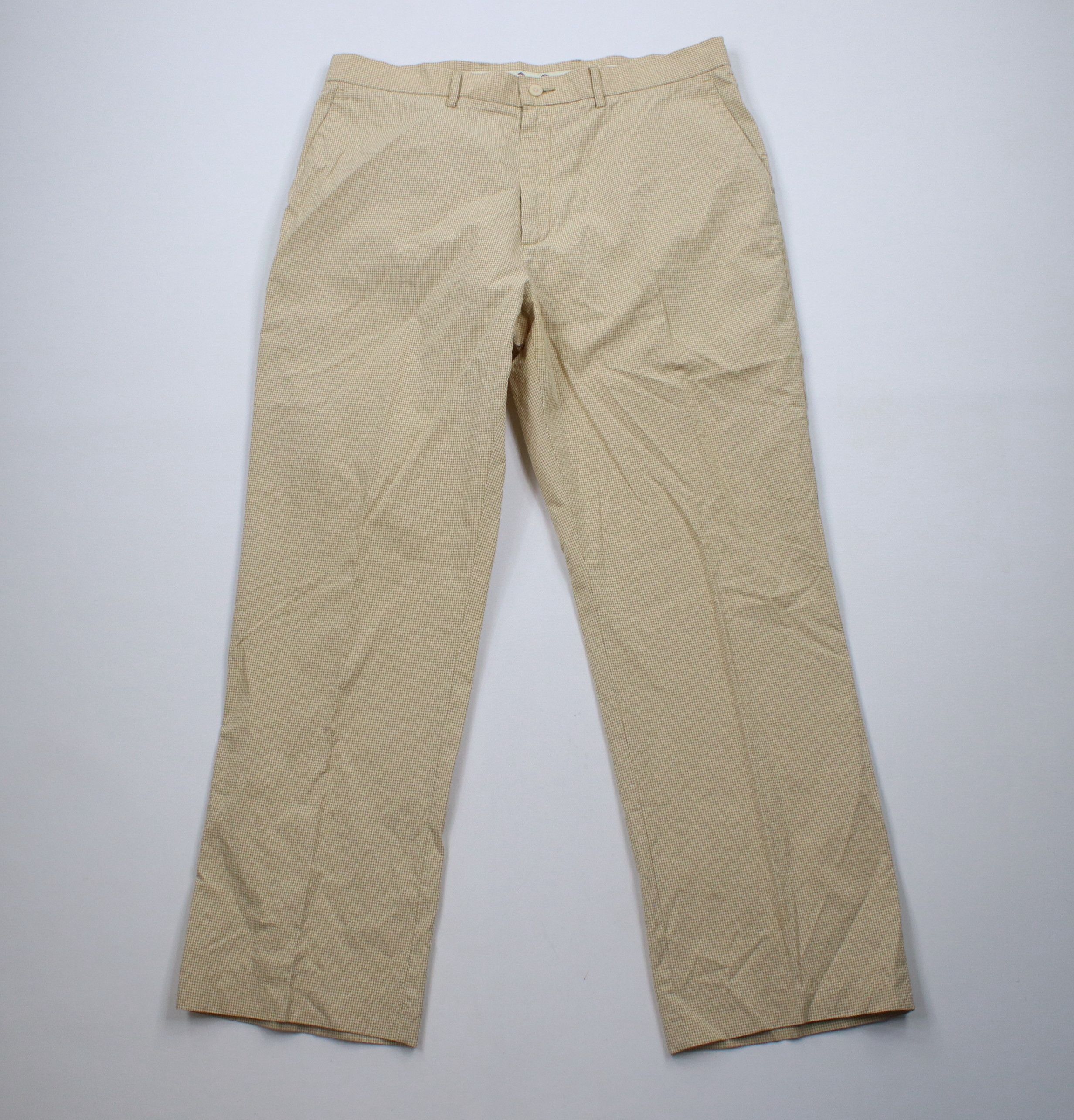 Vintage Vintage 90s Streetwear Gingham Plaid Wide Leg Chino Pants Size US 36 / EU 52 - 1 Thumbnail