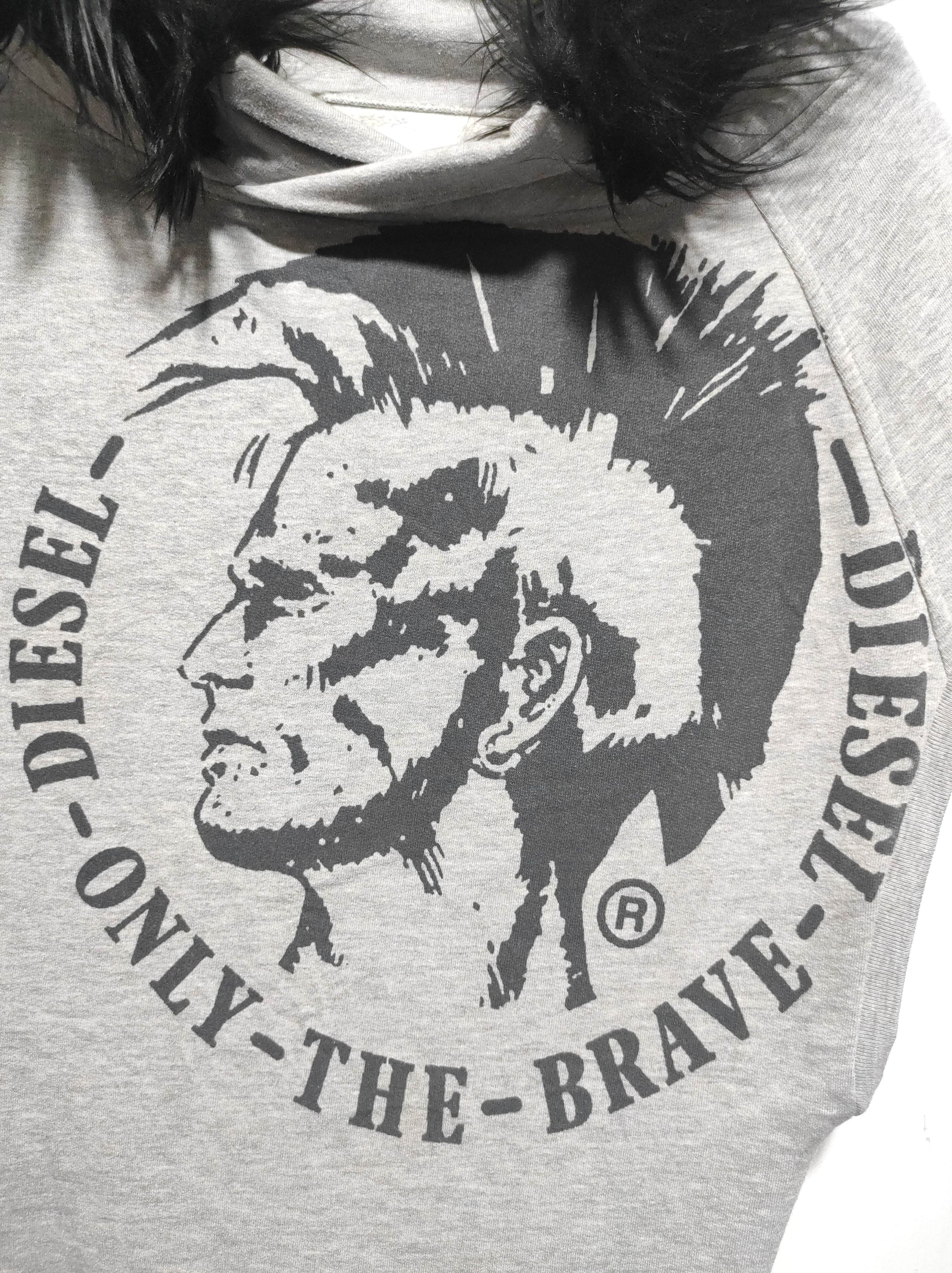 Diesel Diesel Fur Sweatshirt Jacket i6w9 Lgb Style Size US XS / EU 42 / 0 - 5 Thumbnail