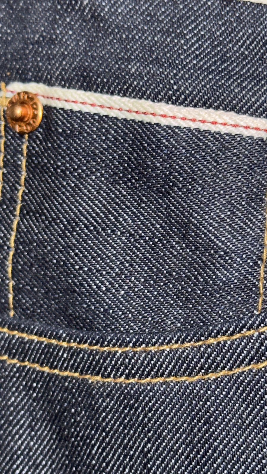 Fugazi FUGAZI “Selfish” Raw Denim Shorts Indigo/Selvedge Style Size US 28 / EU 44 - 5 Thumbnail