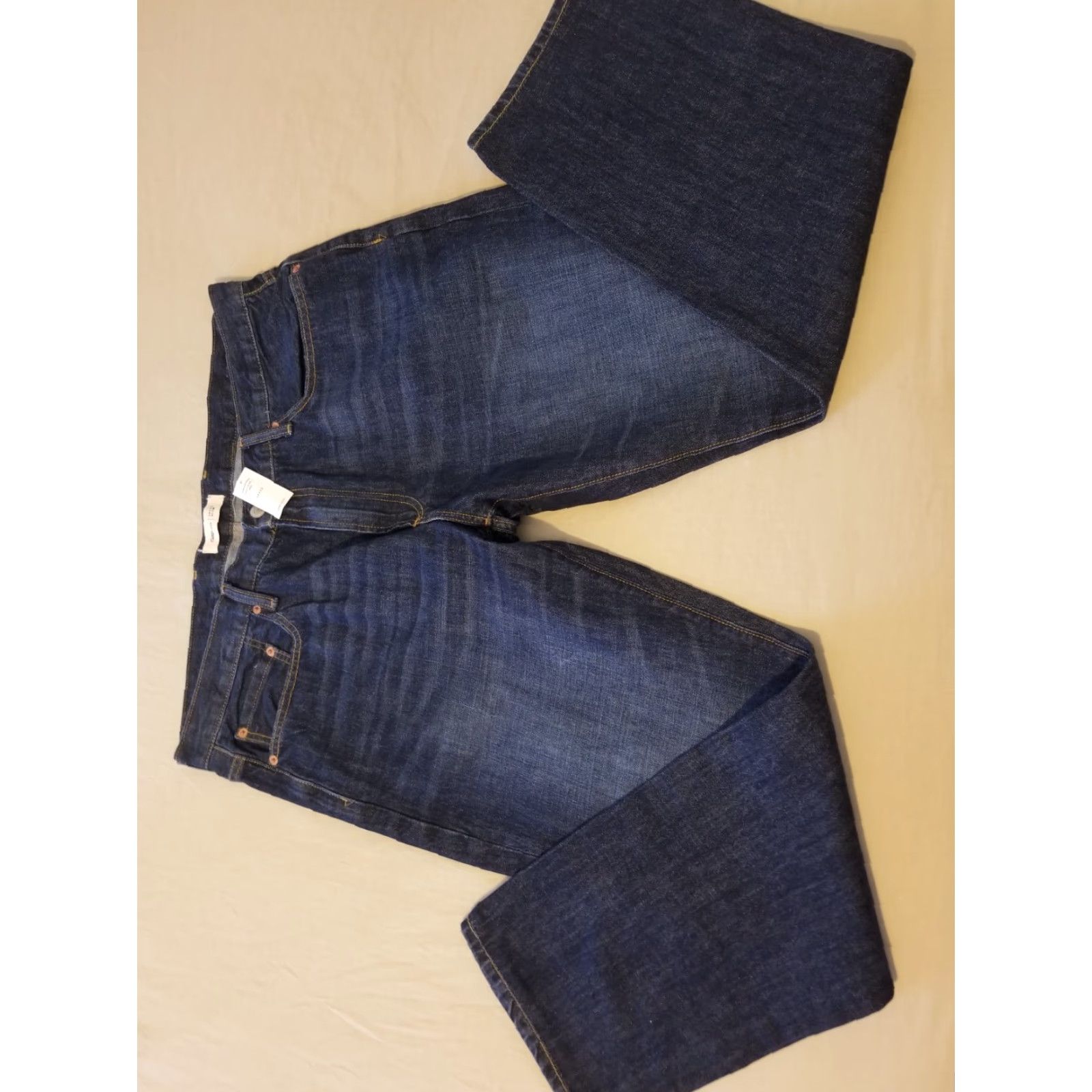 Gap Gap Jeans Mens 38x32 Slim Straight Denim Blue USA 38 Men's Regular Inseam 32 Slim Fit Blocked by USA Theme Size US 38 / EU 54 - 4 Thumbnail