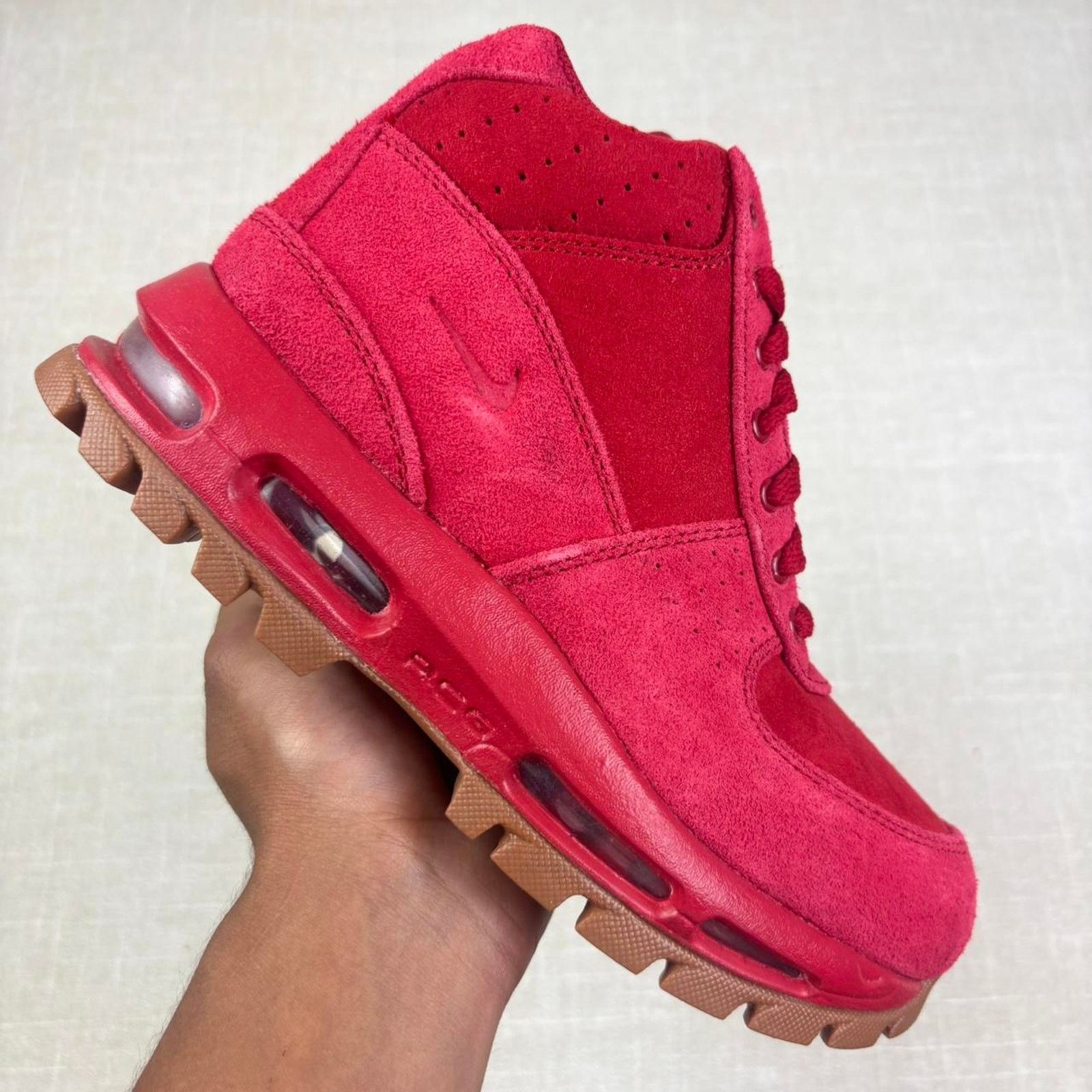 Nike 🎈 2016 Nike Air Max Goadome “Gym Red” 4Y Size US 4 / IT 34 - 1 Thumbnail