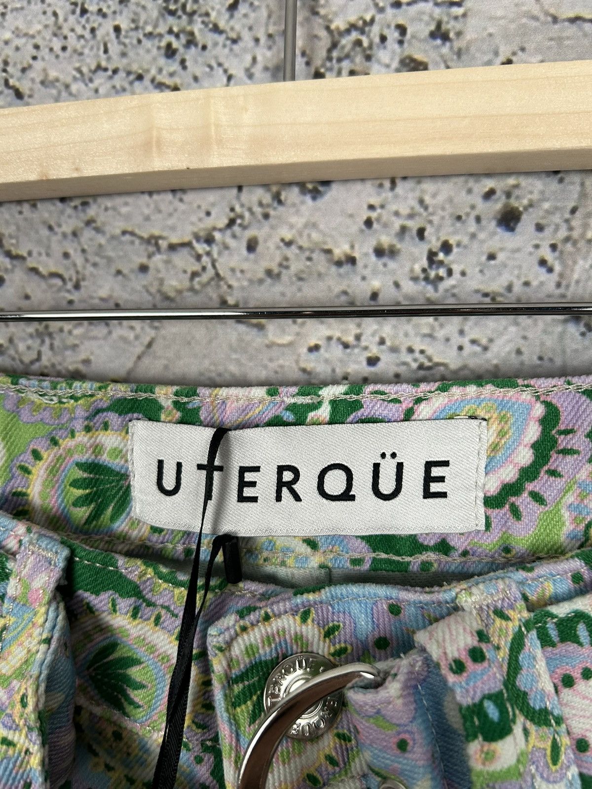 Japanese Brand Uterque Floral Denim Pants Jeans Vintage Streetwear Japanese Size 26" / US 2 / IT 38 - 8 Thumbnail