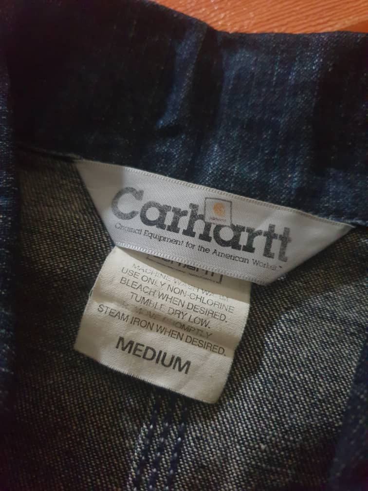 Carhartt 💥Carhartt worker chore blue colour jacket Size US L / EU 52-54 / 3 - 2 Thumbnail