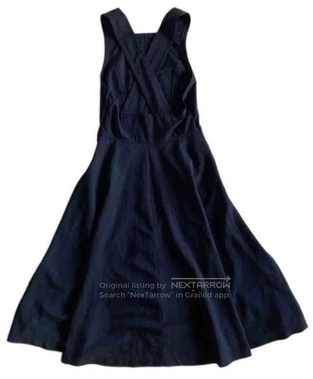 Comme des Garcons Comme Des Garcons Black Cross Tie Flare Dress Size M / US 6-8 / IT 42-44 - 2 Thumbnail