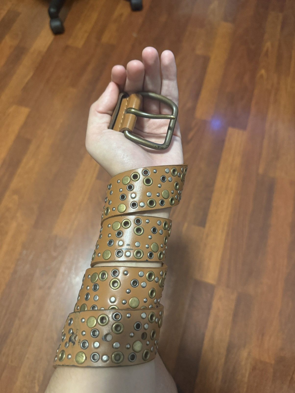 Other Studded leather belt Size ONE SIZE - 1 Thumbnail