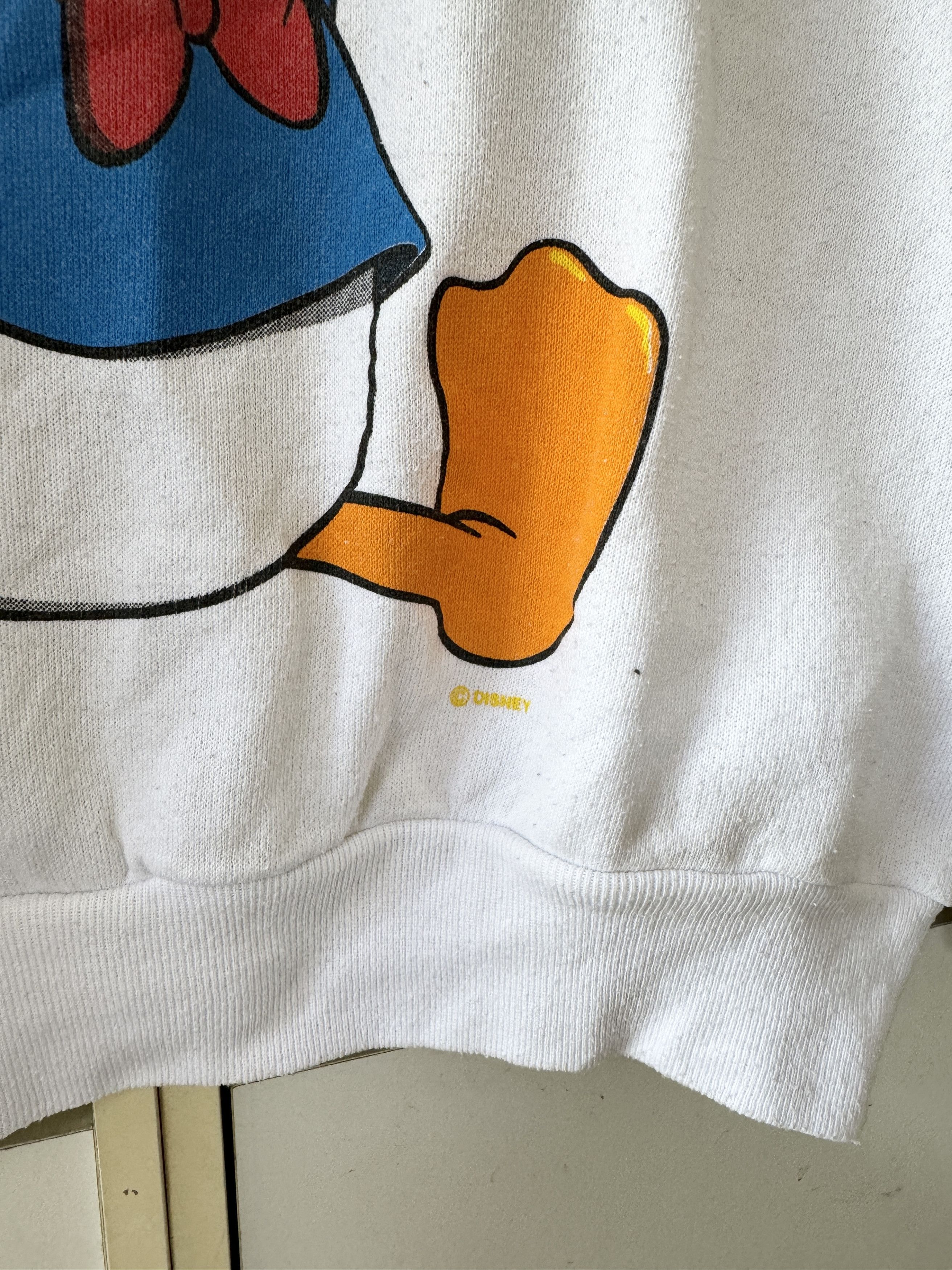 Disney VINTAGE DONALD DUCK SWEATSHIRT Size US M / EU 48-50 / 2 - 5 Thumbnail