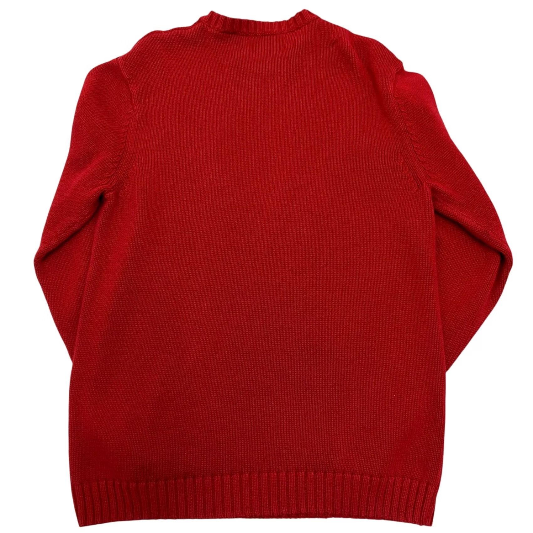Chaps Chaps Jumper Mens M Red Crew Neck Cotton Knit Sweater Size US M / EU 48-50 / 2 - 4 Thumbnail