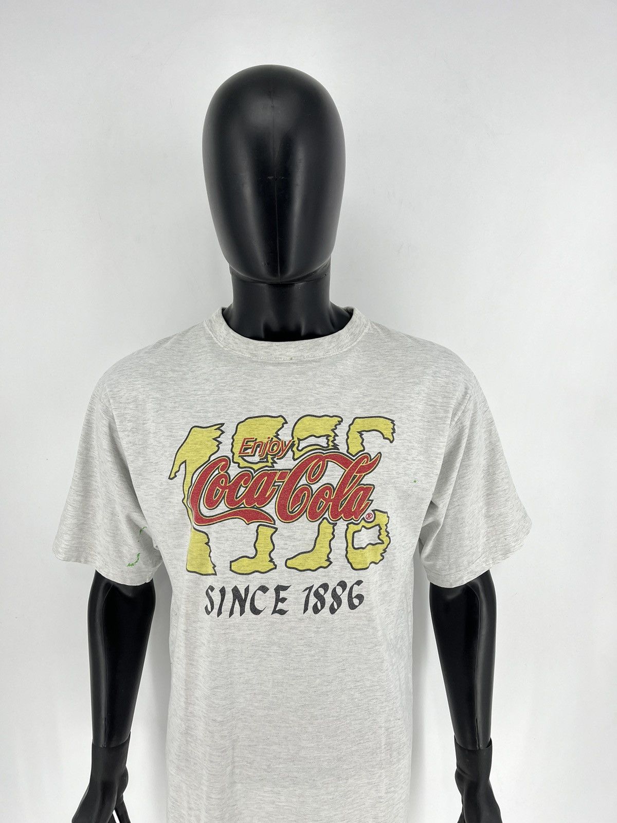 Coca Cola × UEFA × Vintage 1996 Euro UEFA Enjoy Coca Cola Vintage 90s T shirt Size US XL / EU 56 / 4 - 6 Thumbnail