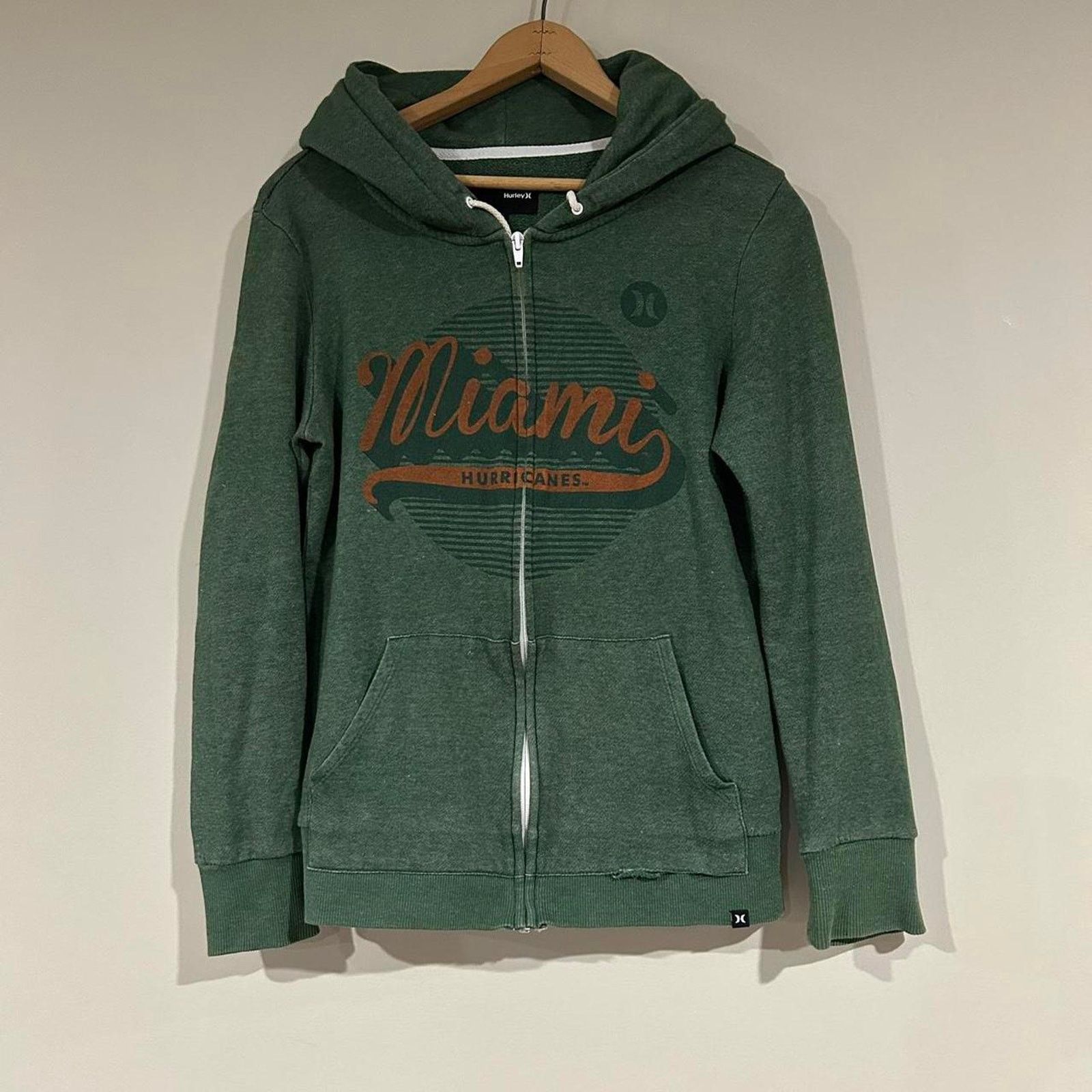 Hurley Hurley University Of Miami Hoodie Size M / US 6-8 / IT 42-44 - 1 Thumbnail