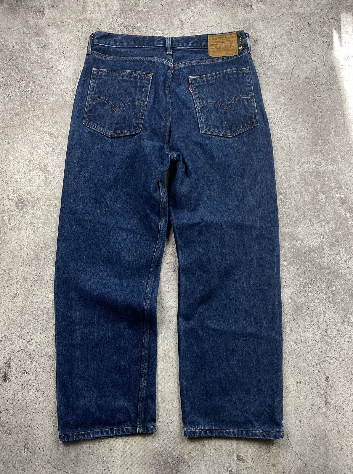 Levi's × Vintage Vintage Y2K Faded Black Wide Leg Levis Baggy Denim Jeans USA Size US 32 / EU 48 - 1 Thumbnail