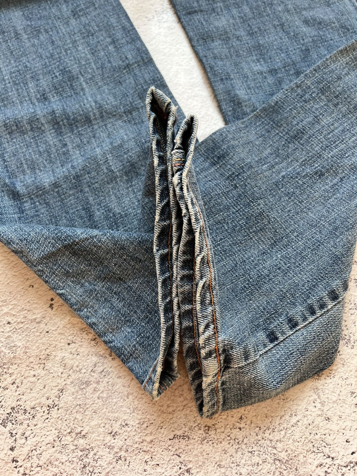 Dolce & Gabbana × Hysteric Glamour × Vintage Y2K Vintage Dolce & Gabbana Faded Bootcut Jeans Size 30" / US 8 / IT 44 - 11 Thumbnail