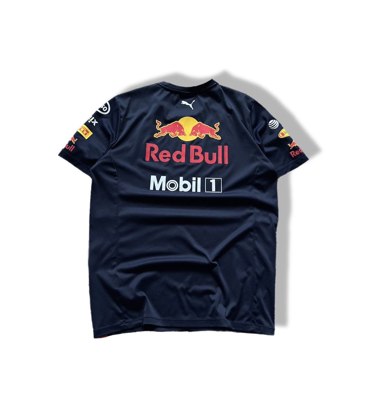 Puma × Red Bull Puma Formula 1 Vintage Aston Martin Crazy Racing Jersey Tee Size US M / EU 48-50 / 2 - 2 Thumbnail