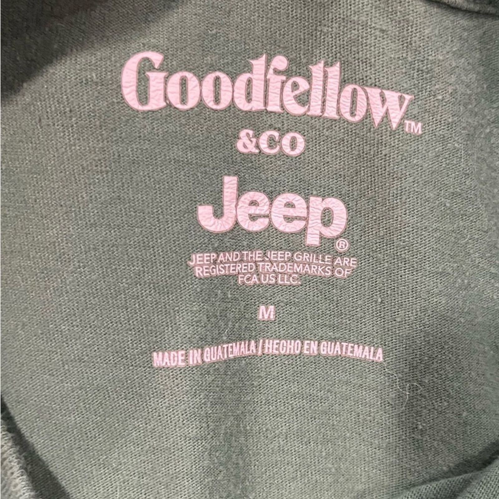Vintage Goodfellow & Co Jeep Short Sleeve T-Shirt Regular Fit Crew M Size US M / EU 48-50 / 2 - 3 Thumbnail