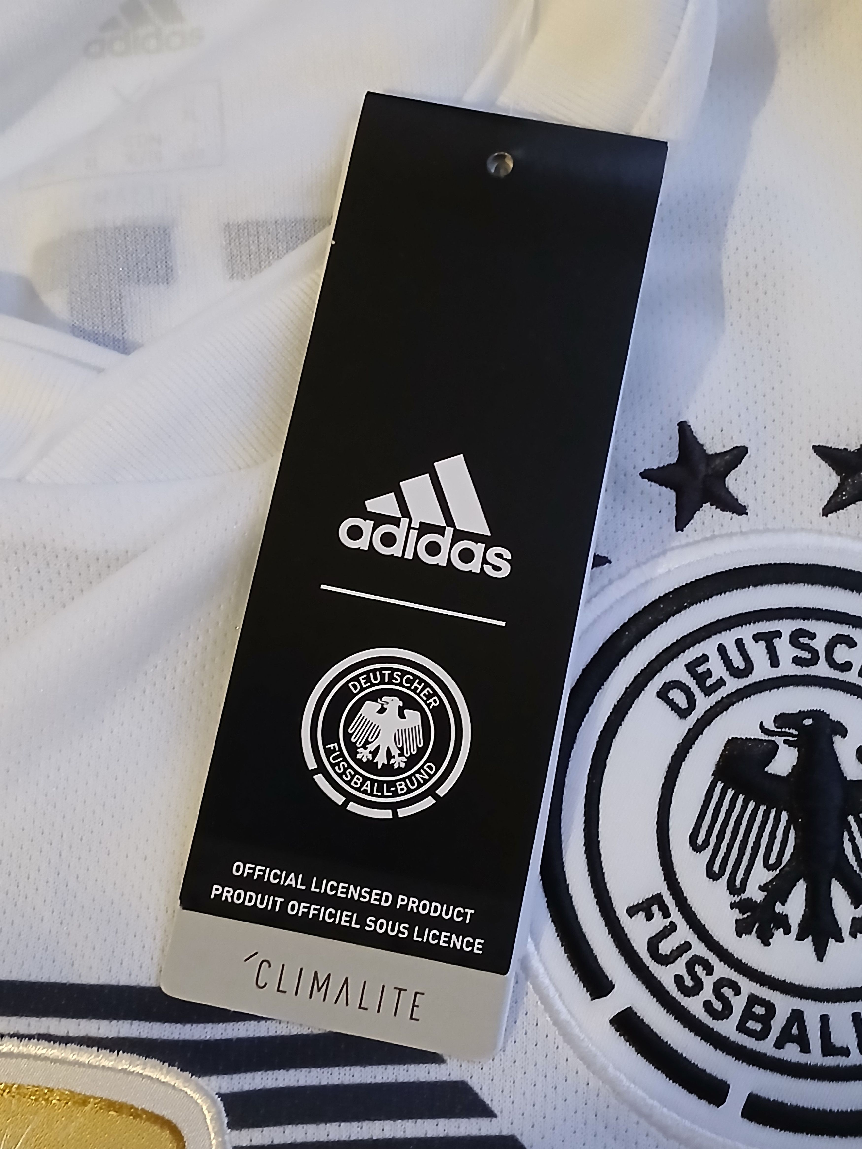 Adidas New Germany National Football Team 18/19 Home Jersey T-Shirt Size US XL / EU 56 / 4 - 11 Thumbnail