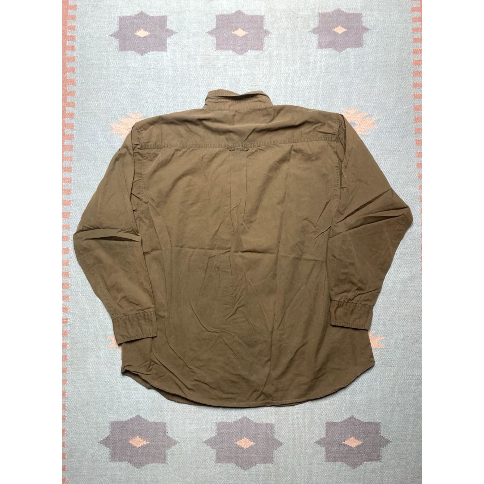 American Eagle Outfitters VINTAGE American Eagle long sleeve button shirt safari military lightweight cotton XL Size US XL / EU 56 / 4 - 4 Thumbnail