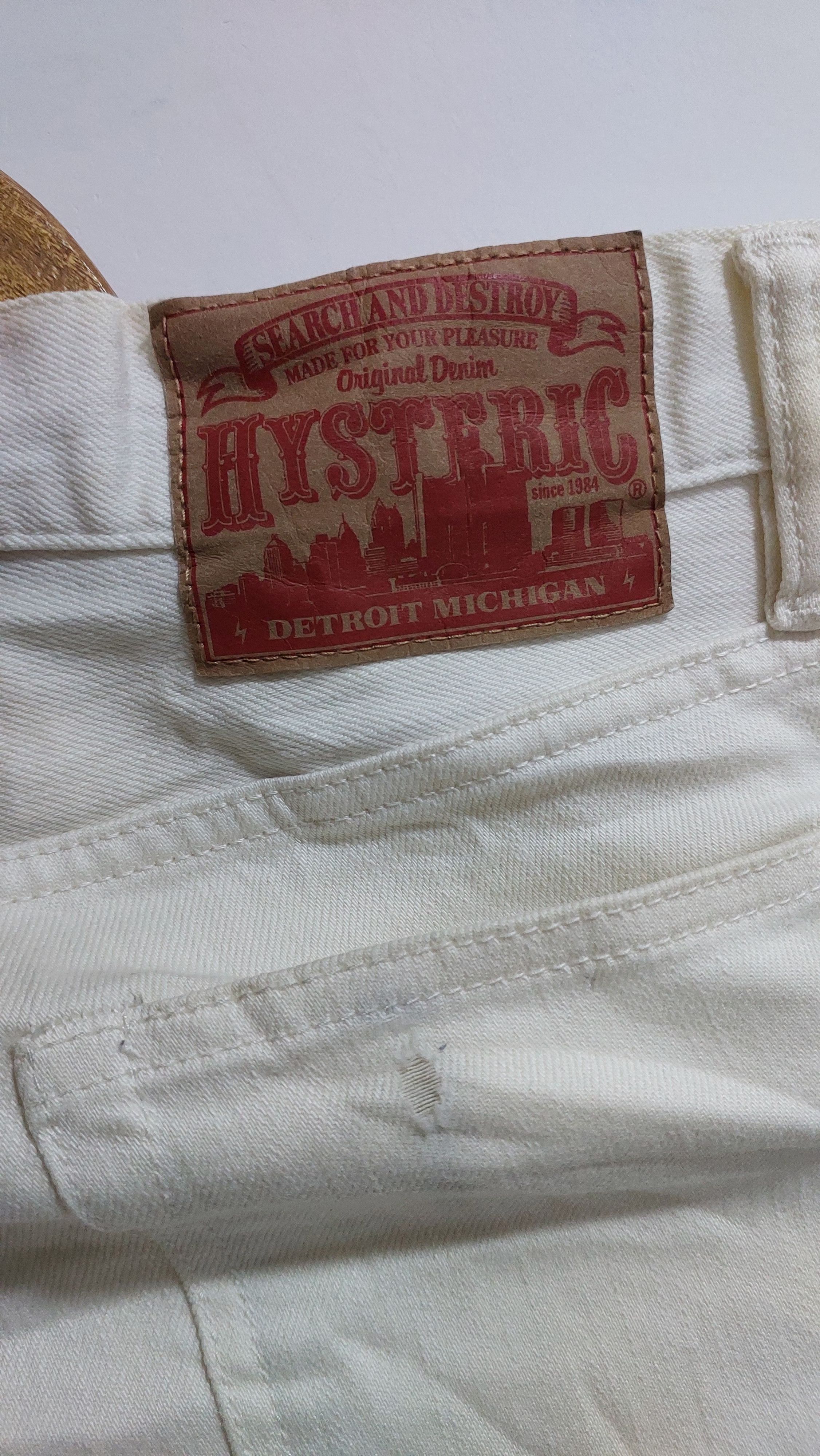 Hysteric Glamour × Japanese Brand HYSTERIC GLAMOUR STRETCHABLE JEANS PANT Size US 28 / EU 44 - 9 Thumbnail