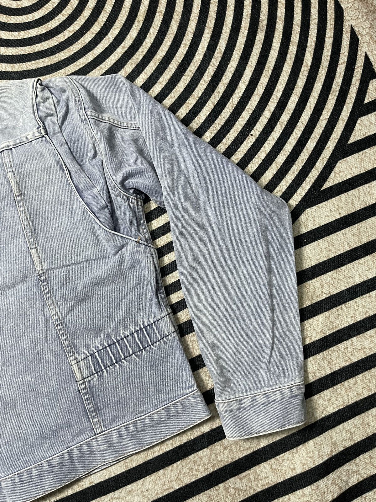 Wrangler 90s WRANGLER BLUE BELL WESTERN DENIM ZIPPER JACKET Size L / US 10 / IT 46 - 19 Thumbnail