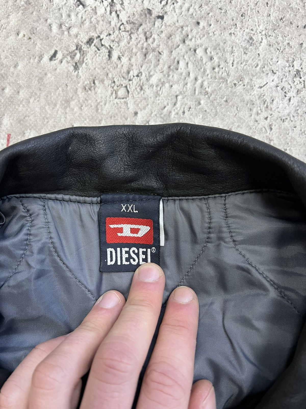 Diesel × Vintage Vintage 90s Diesel Denim Trucker Jacket Size US XL / EU 56 / 4 - 6 Thumbnail