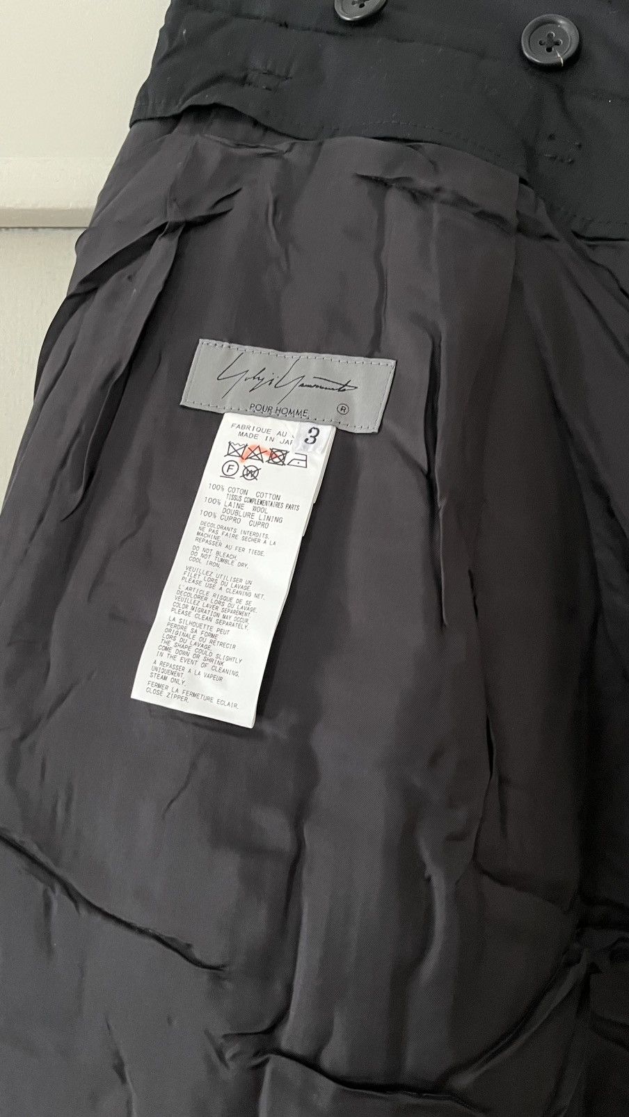 Yohji Yamamoto Yohji Yamamoto Velvet + Corduroy 2 Layer Size US 37 - 11 Thumbnail