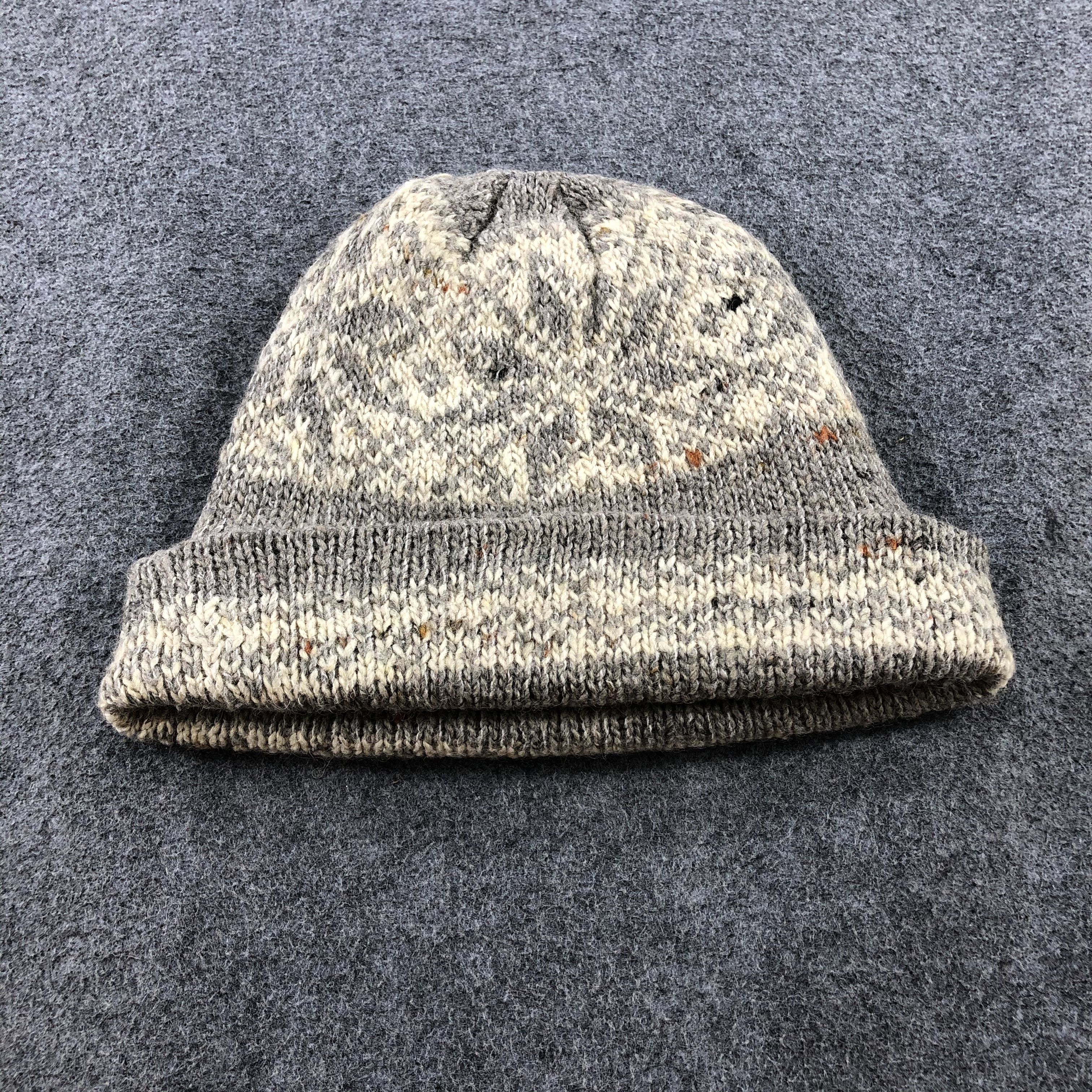 Vintage Unknown Fair Isle Wool Beanie Snowcap Snow Hat B484 Size ONE SIZE - 4 Thumbnail