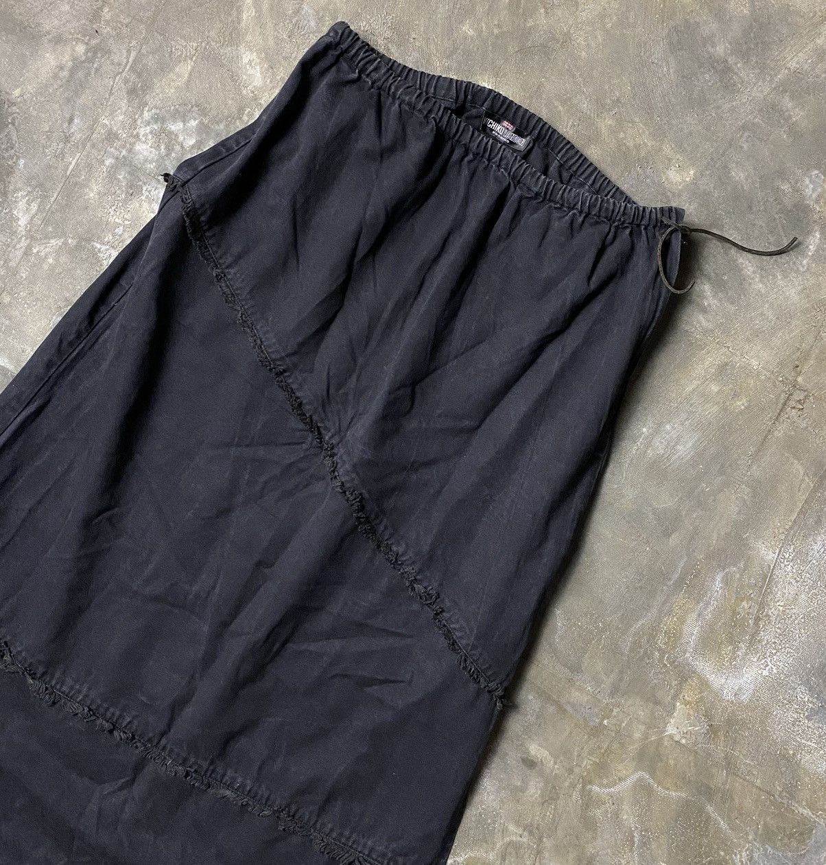 Michiko Koshino London 90s Michiko London Dyed Denim Skirt Size 30" / US 8 / IT 44 - 2 Thumbnail