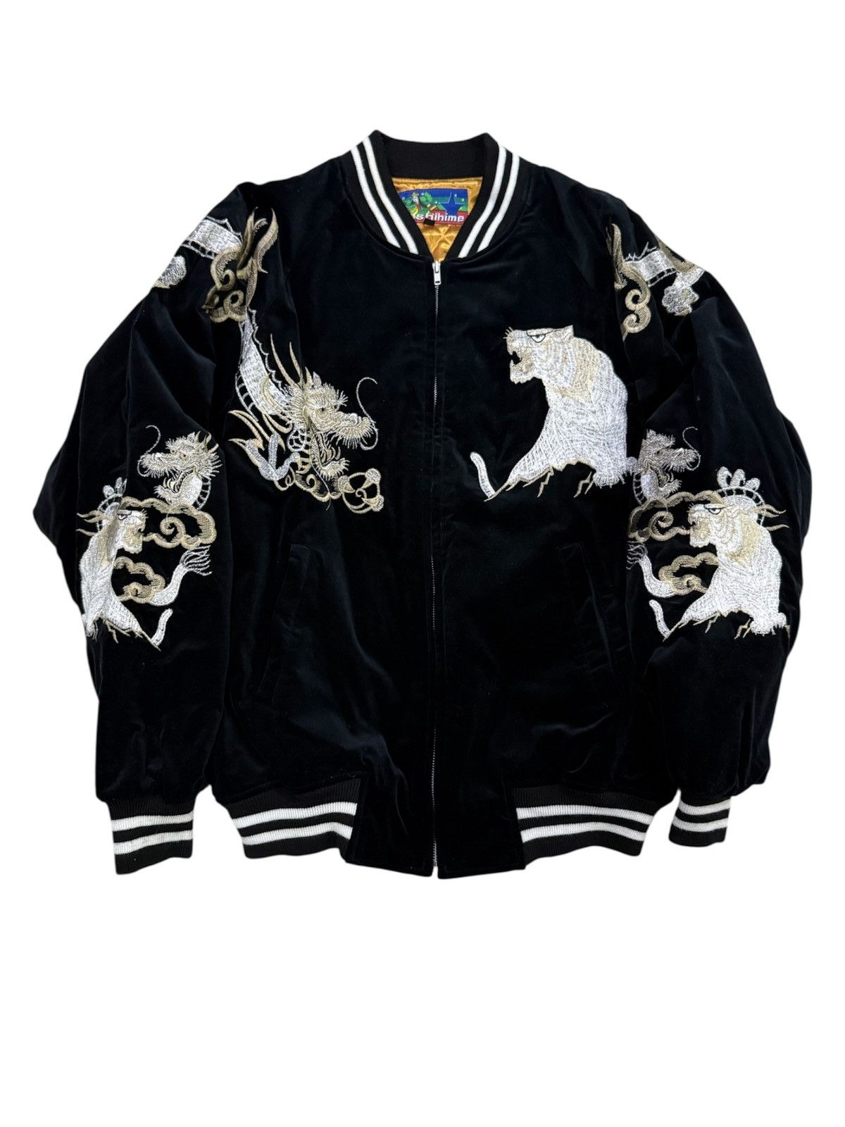 Hoshihime vintage hoshihimie suede sukajan jacket Size US XXL / EU 58 / 5 - 2 Thumbnail