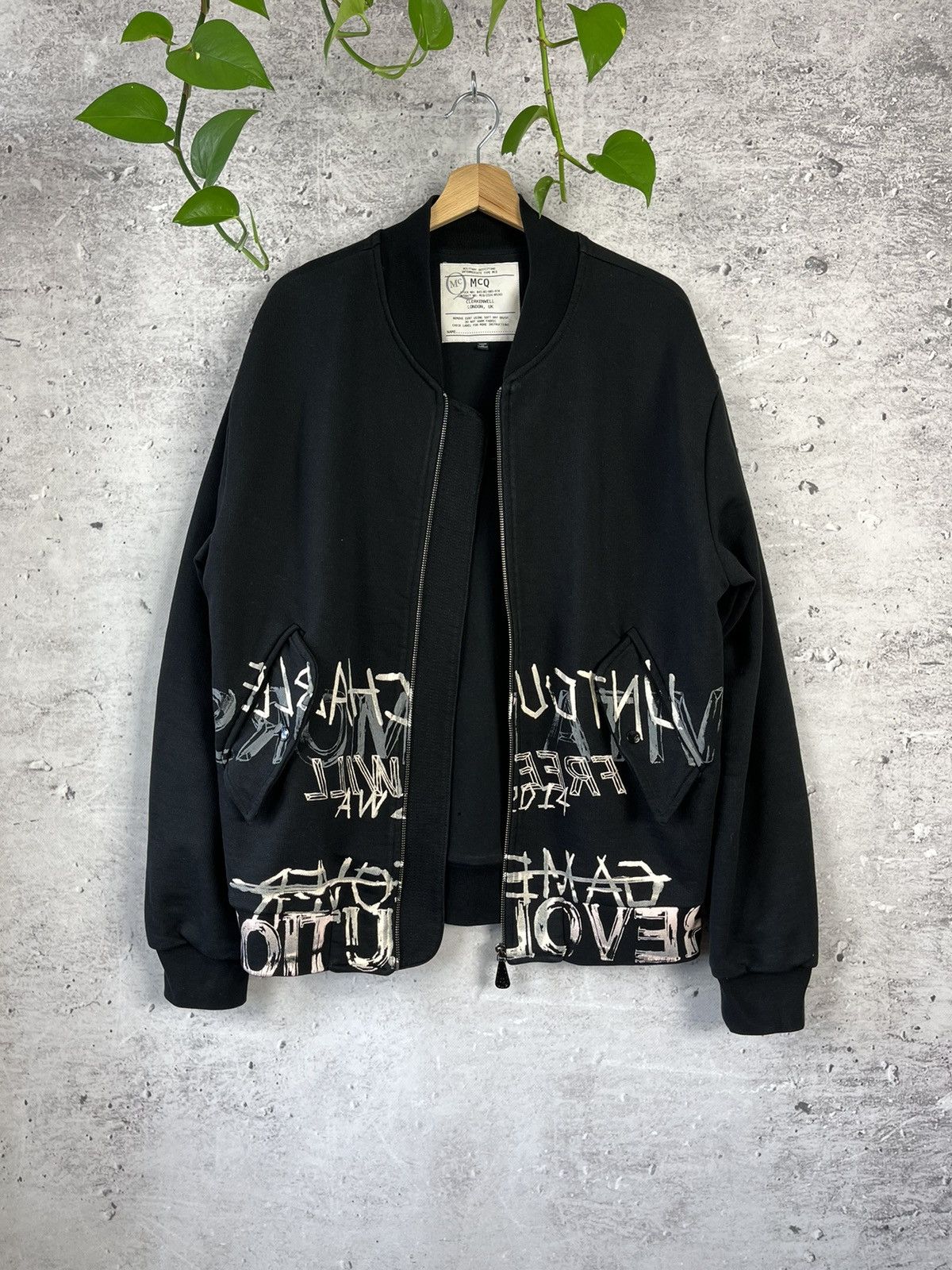 Alexander McQueen × Designer Alexander McQueen MCQ Bomber Jacket Size US M / EU 48-50 / 2 - 7 Thumbnail