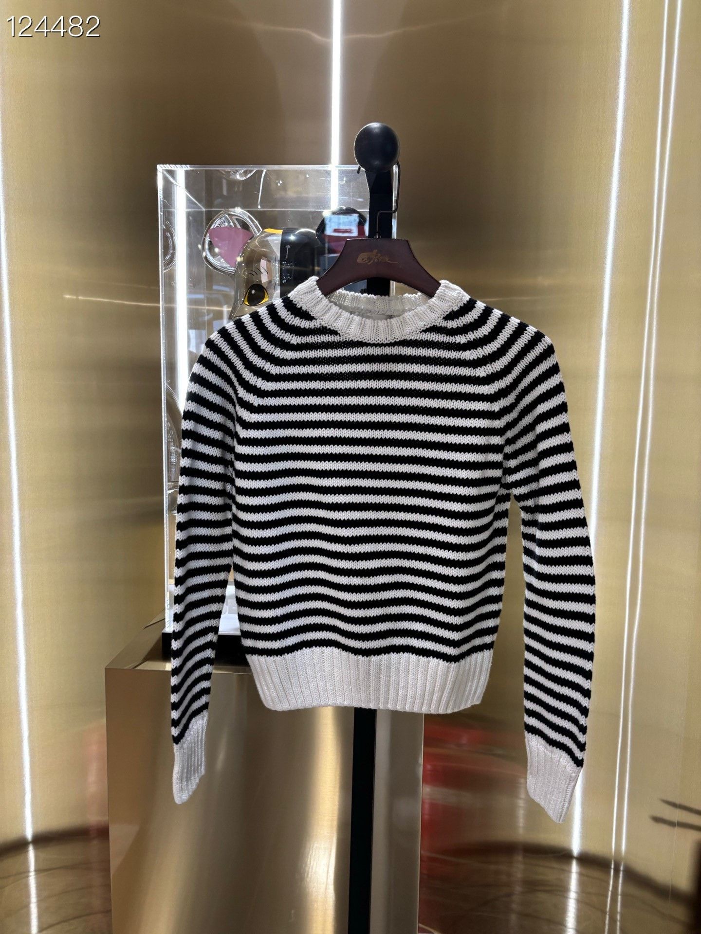 Tory Burch Tory Burch Striped Wool Sweater Size S / US 4 / IT 40 - 1 Thumbnail
