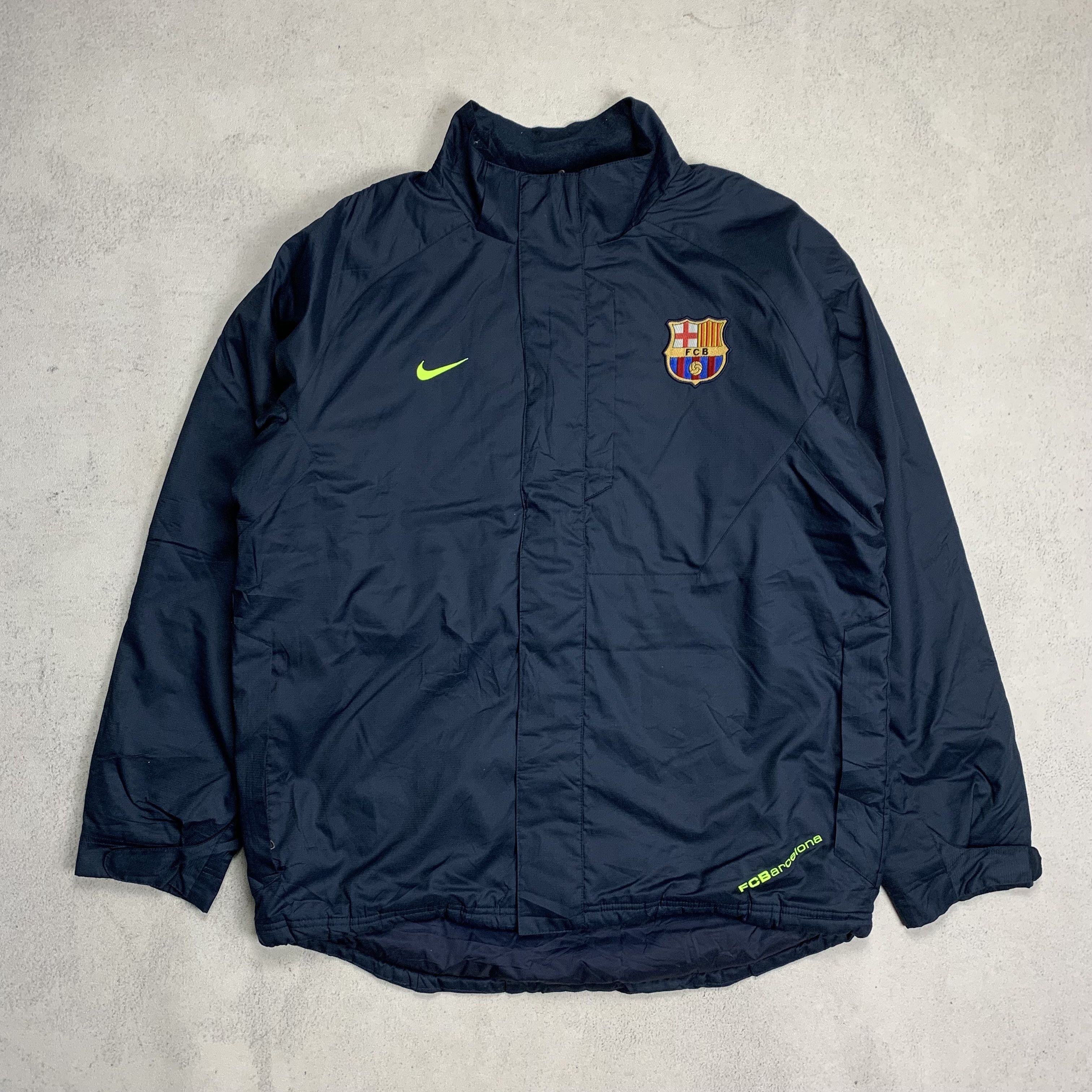 Nike Nike Barcelona Jacket Puffer Coat Y2K Size US M / EU 48-50 / 2 - 2 Thumbnail