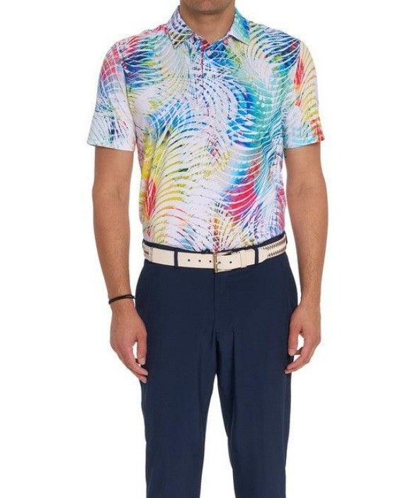 Robert Graham Colour Me Wide Polo Size US S / EU 44-46 / 1 - 1 Thumbnail
