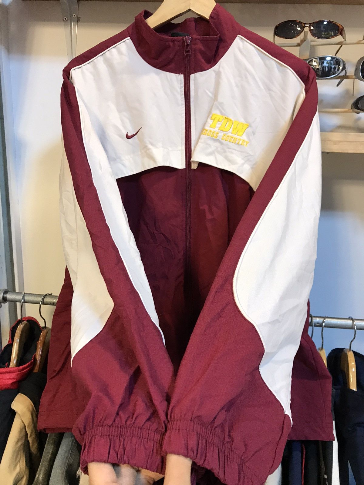 Nike × Vintage Vintage Nike Team Two Tone Windbreaker Jacket Size US M / EU 48-50 / 2 - 6 Thumbnail