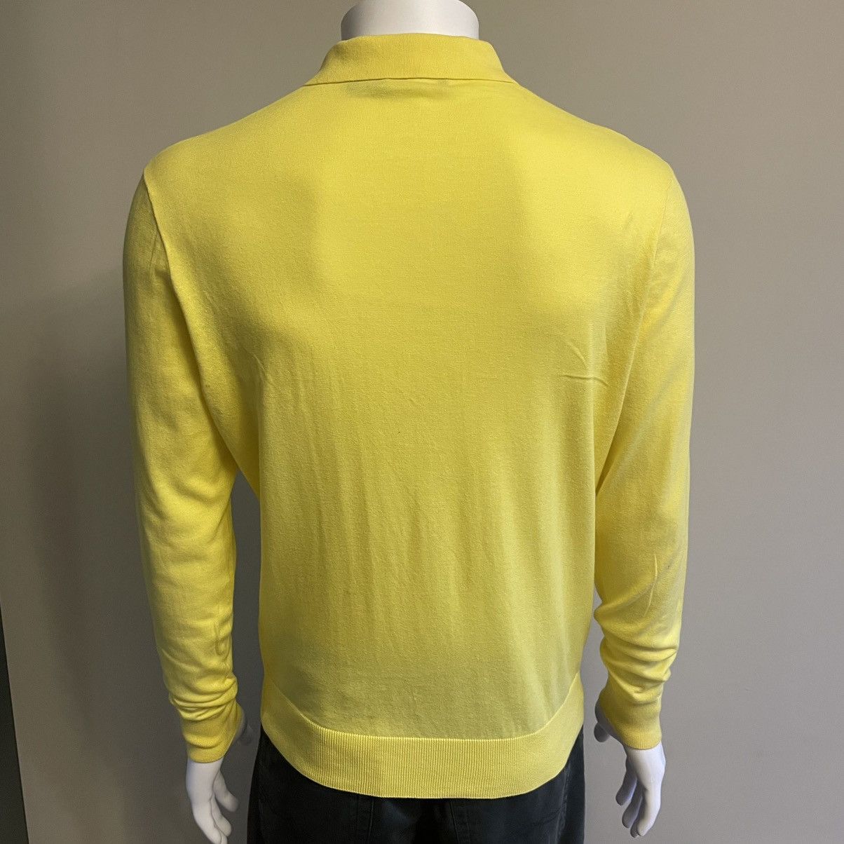 Ralph Lauren Purple Label Ralph Lauren Purple Label Yellow Polo Sweater Size US M / EU 48-50 / 2 - 3 Thumbnail