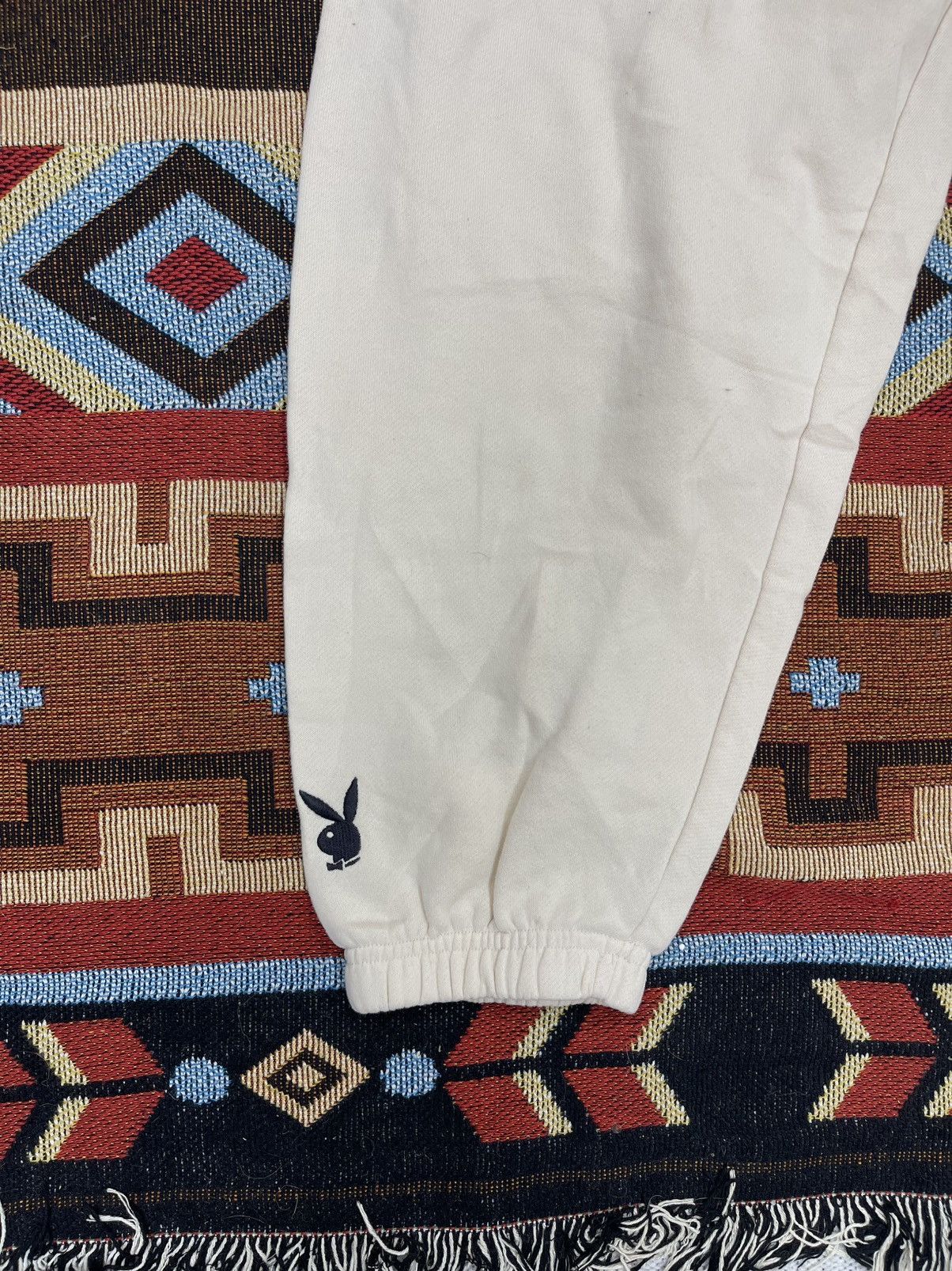 Pacsun × Playboy BEIGE PLAYBOY ESSENTIALS TYPE JOGGERS Size US 34 / EU 50 - 2 Thumbnail