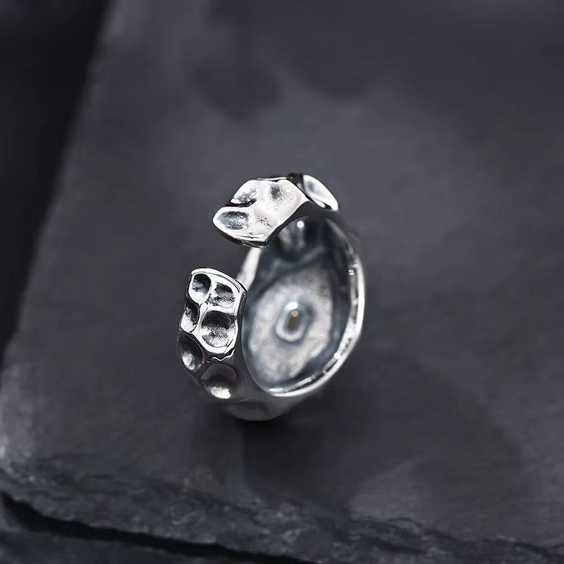 Jewelry Retro Cracking Star Ring Size ONE SIZE - 6 Thumbnail