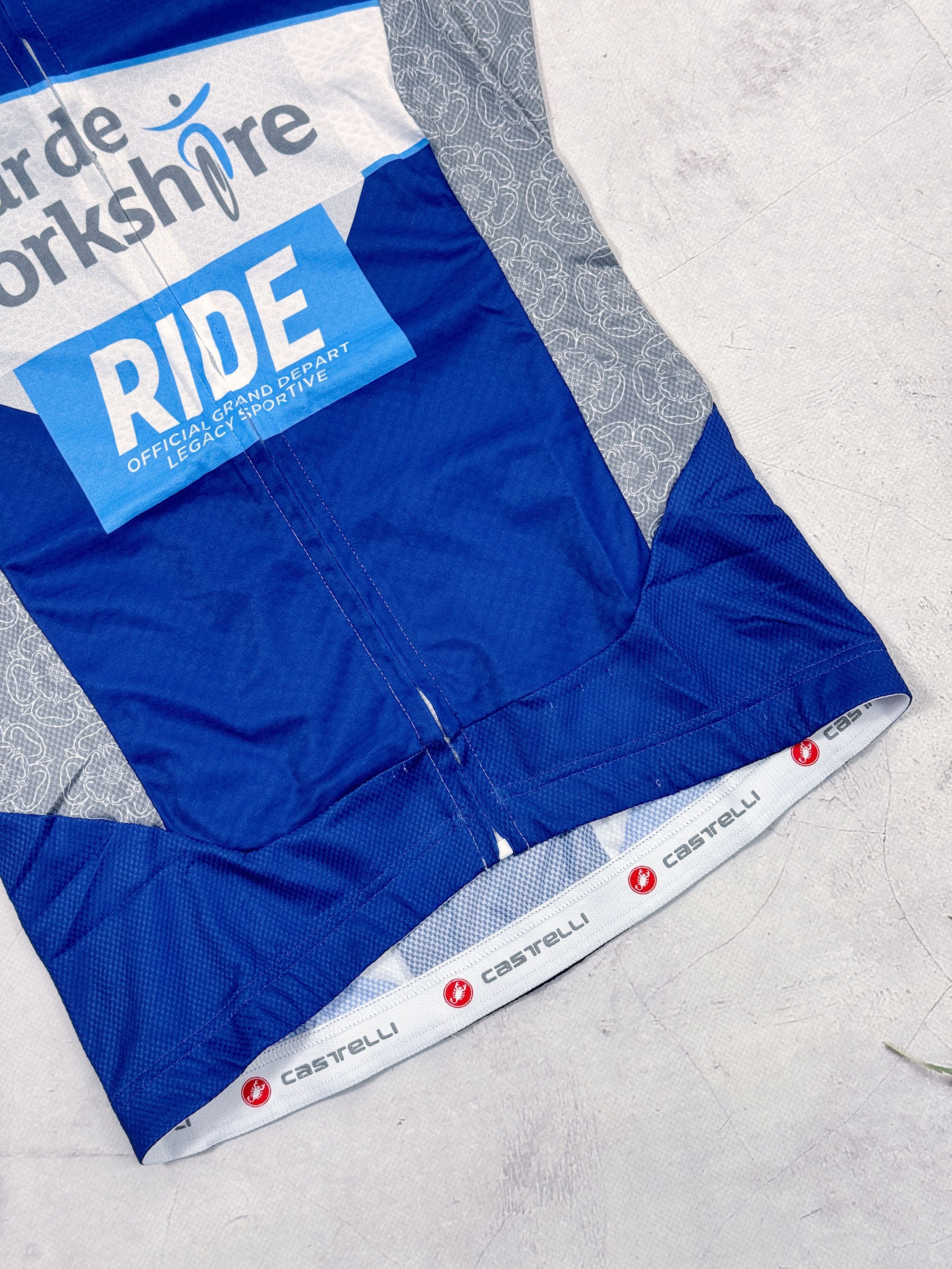 Sports Specialties Castelli Cycling Jersey Tour de Yorkshire Ride Maserati Size US M / EU 48-50 / 2 - 6 Thumbnail