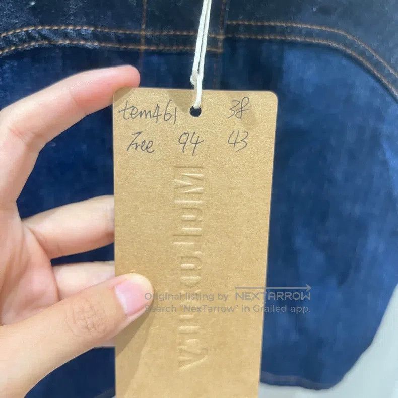 Fendi Fendi Color-Blocked Single-Breasted High-Neck Logo Denim J Size XS / US 0-2 / IT 36-38 - 5 Thumbnail