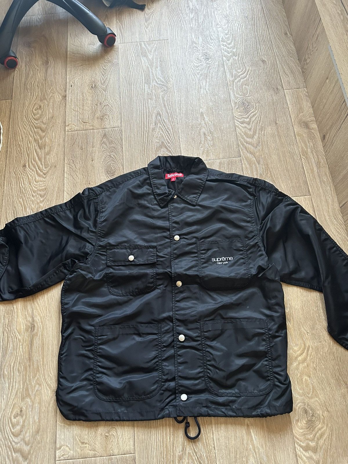 Supreme Supreme Nylon Chore Coat Size US XL / EU 56 / 4 - 2 Thumbnail