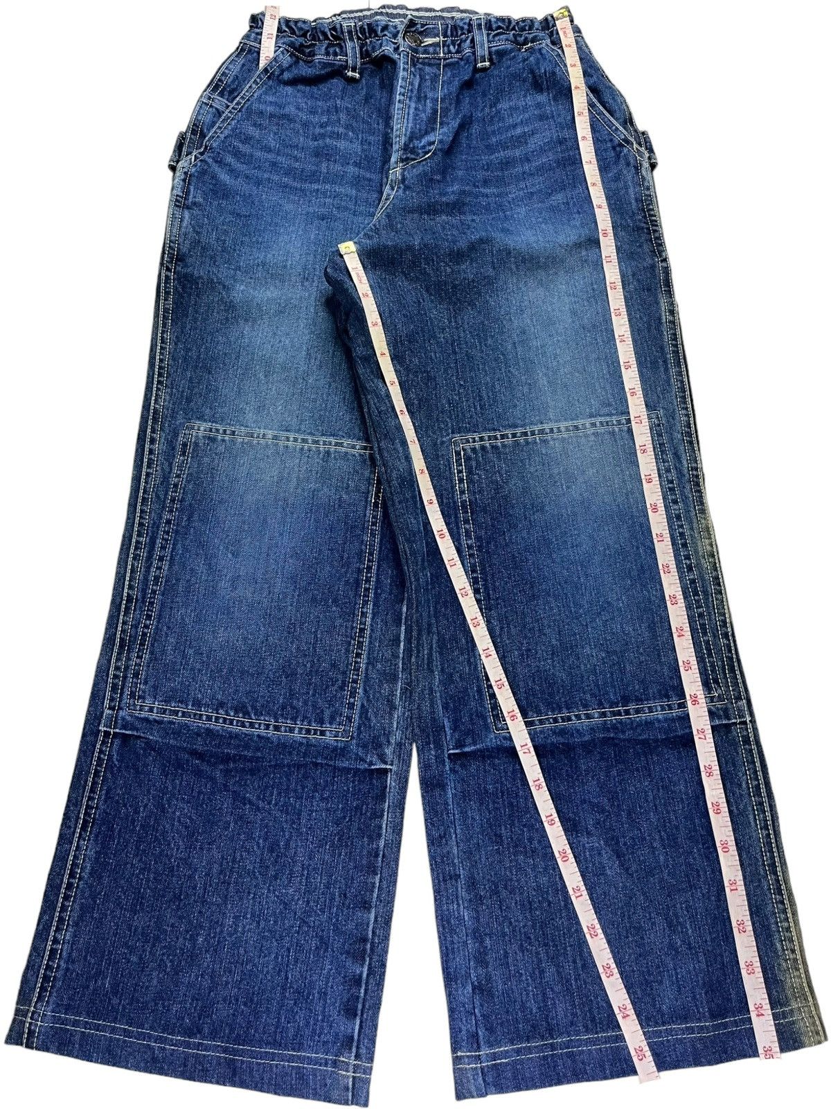 Japanese Brand Vintage Japanese Brand Carpenter Sweats Style Baggy Jeans Size 24" / US 00 / IT 34 - 12 Thumbnail